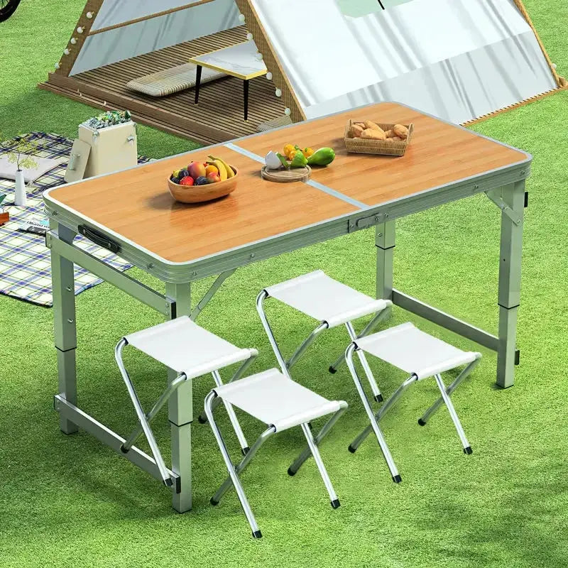 Outdoor Folding Table and Chair Set Park Camping Reseller