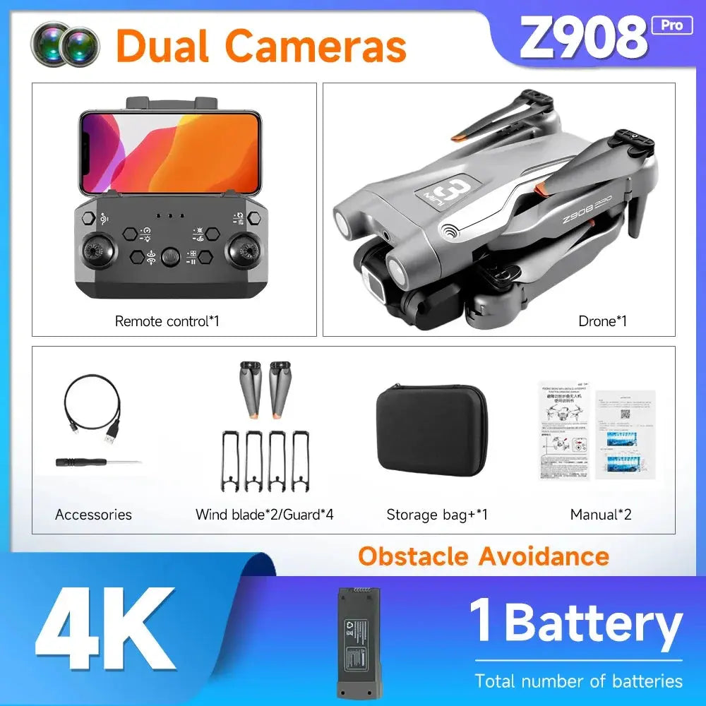 Z908 MAX Mini Drone 4k Professional Camera RC Reseller