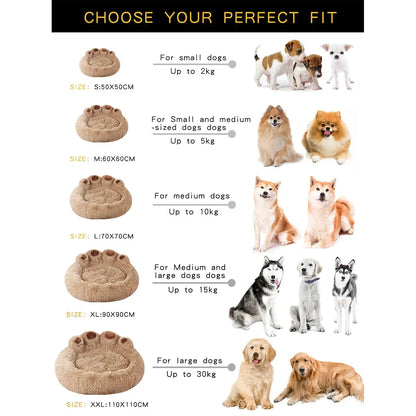 Fluffy Dog Bed Large Pet Products Dogs Beds Small Reseller