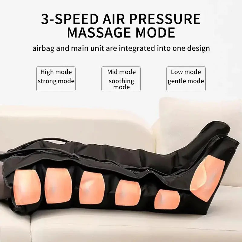 High Quality air wave Pressure electric Massager Leg Reseller