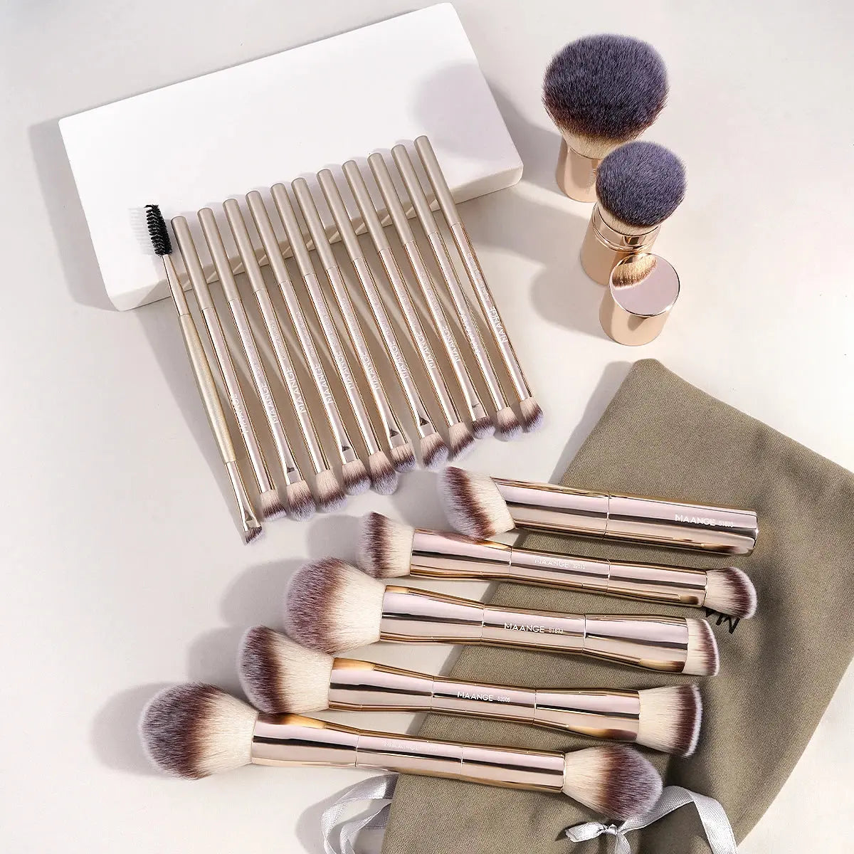 MAANGE 20pcs/set Pro Makeup Brushes Double Reseller