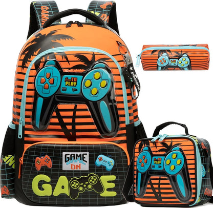 Kids Backpack for Girls Cute School Bag Set with Insulated Lunch Tote Back to School Bookbag Perfect Gift for Elementary Student