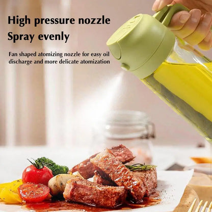500/600ml Oil Spray Bottle Kitchen Cooking Olive Oil Dispenser For Kitchen BBQ Camping Olive Oil Diffuser Cooking