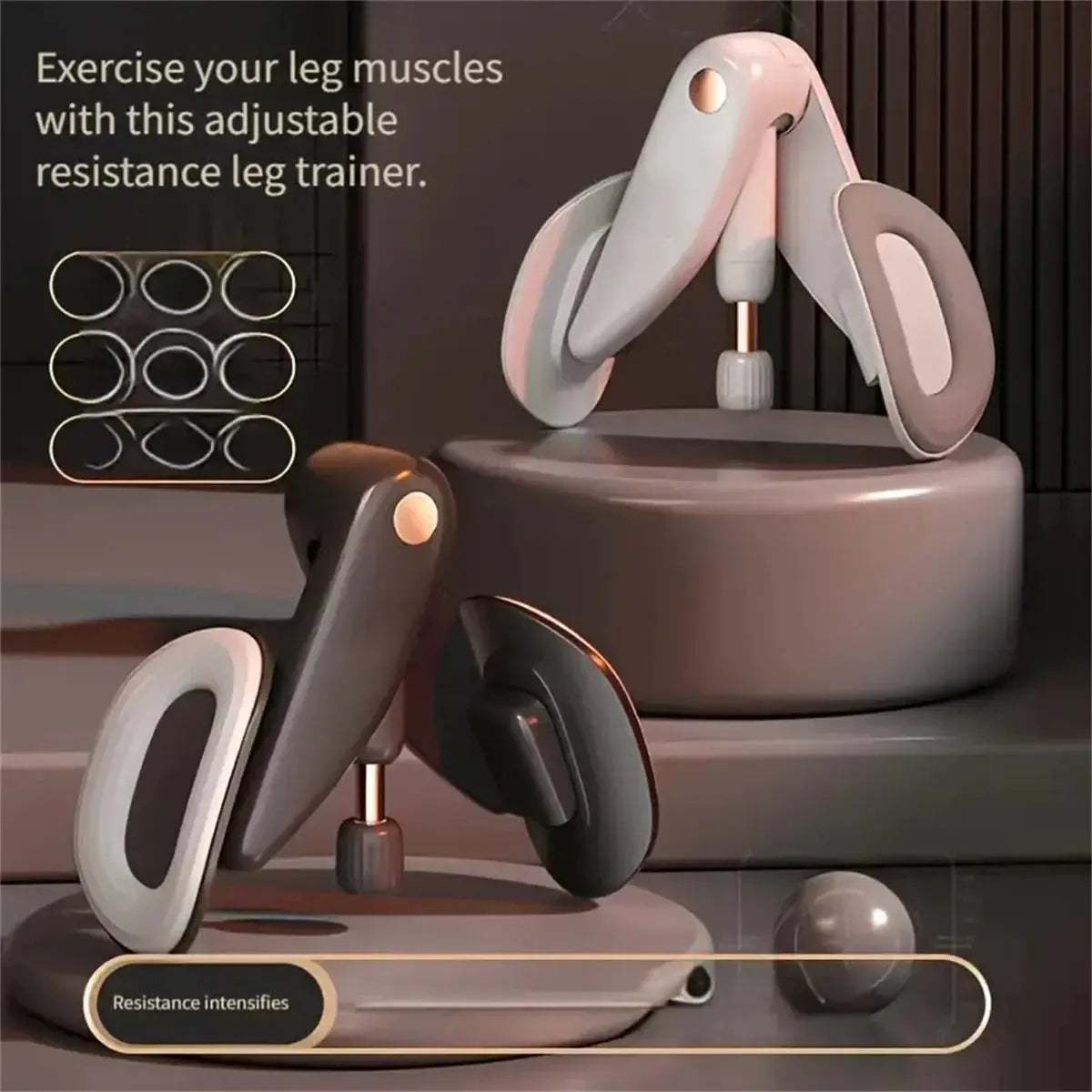 Hydraulic leg muscle trainer, pelvic floor muscle exercise device Reseller