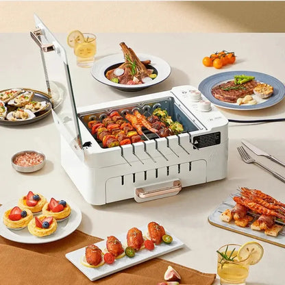 Automatic Rotating BBQ Grill, MultiFunction Skewer Reseller