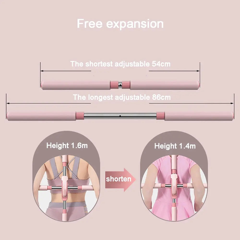 Yoga Stick Posture Corrector Hunchback Pilates Yoga Reseller