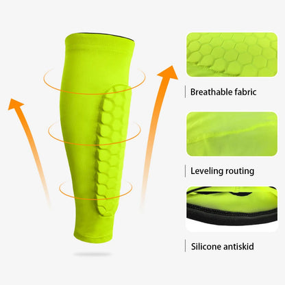 1/2Pcs Sports Soccer Shin Guard Pad For Kids Sleeve Sock Leg Support Football Compression Calf Sleeve Shinguard For Adult Teens