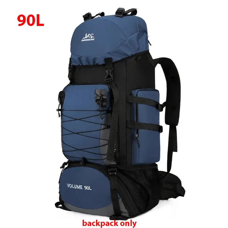 Large 90L Travel Bag Camping Backpack Hiking Army Reseller