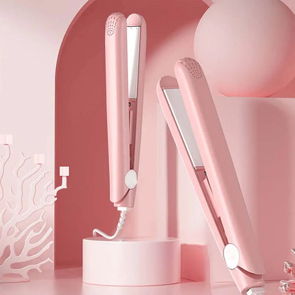 Pink Ceramic Flat Iron Hair Straightener For Smooth Reseller