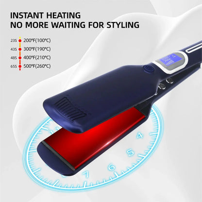 Hair Straightener Curler 500°F Professional Hair Flat Reseller