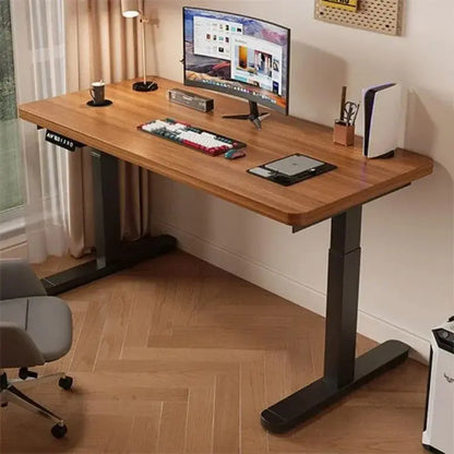 Solid Wood Electric Lifting Table Smart Computer Reseller