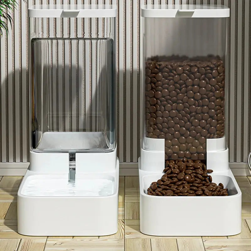 Automatic Cat Feeder & Water Dispenser  Food Storage Reseller