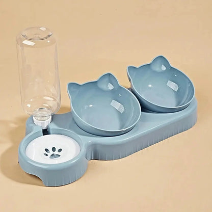 Pet Bowls With Water Feeder, 3 In 1 Ear Design Reseller