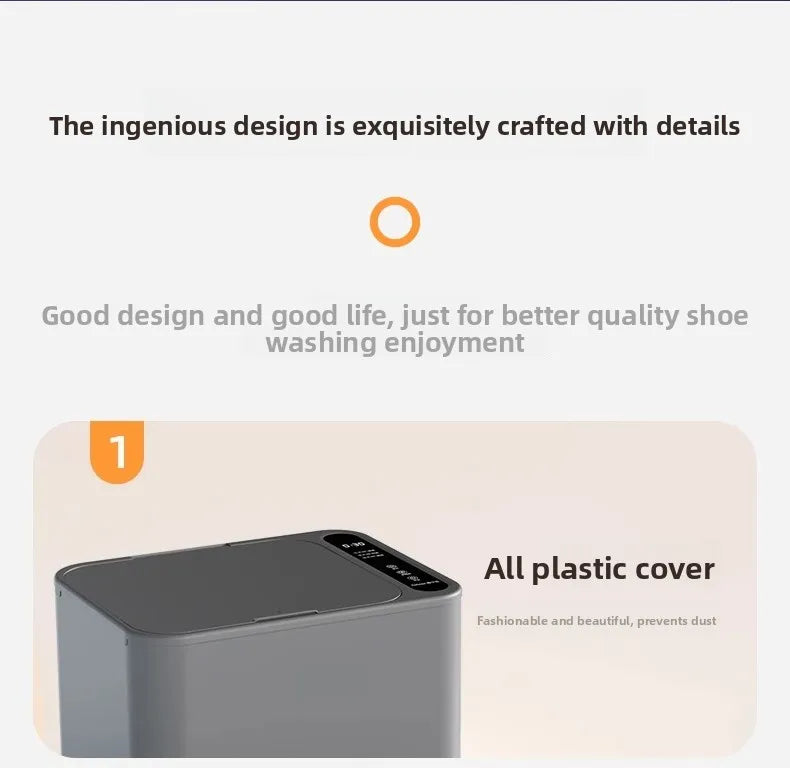 Shoe Washing Machine Automatic Shoe Brushing Machine Roller Type Household Shoe Washing Artifact Small Sock Washing