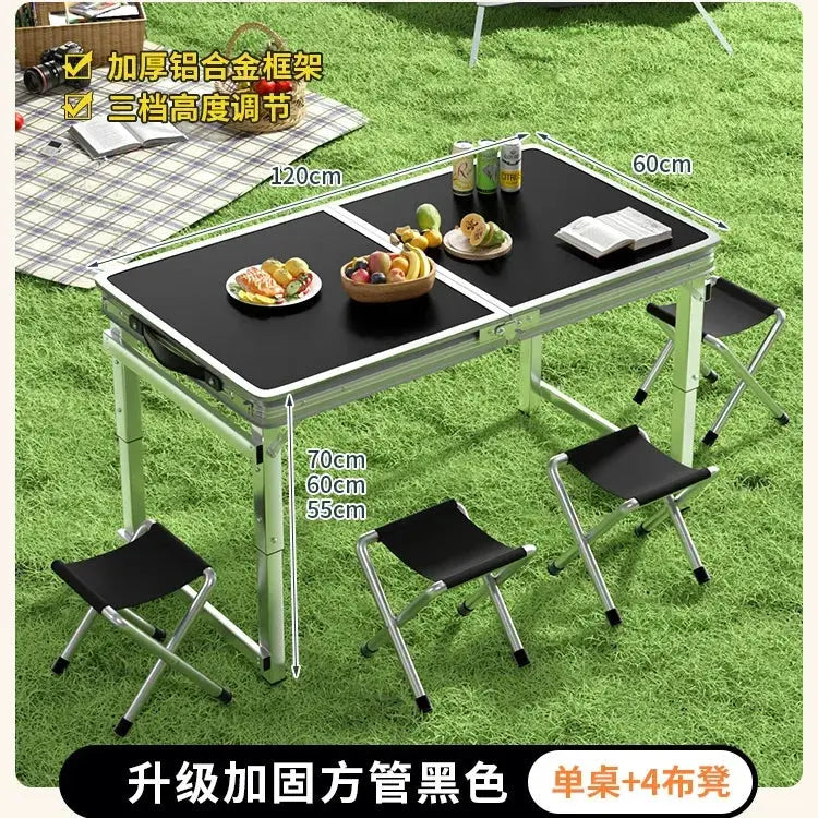 Outdoor Folding Table and Chair Set Park Camping Reseller