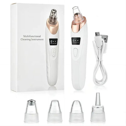 Electric Facial Blackhead Vacuum Remover – Deep Pore Cleansing Tool for Skin Care & Pore Refining