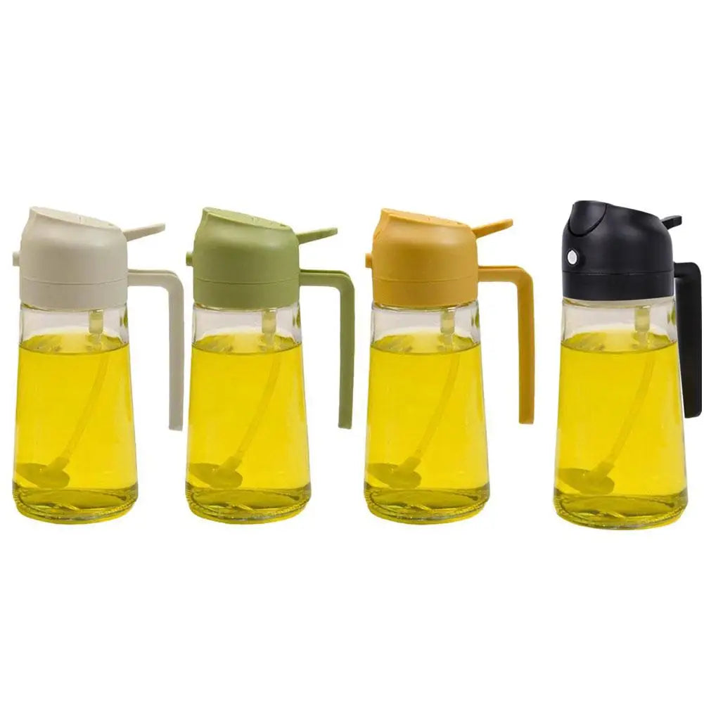 500/600ml Oil Spray Bottle Kitchen Cooking Olive Oil Dispenser For Kitchen BBQ Camping Olive Oil Diffuser Cooking