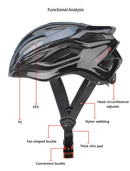 PEMILA New Ultralight Cycling Helmet Cycling Safety Cap Bicycle Helmet for Women Men Racing Bike Equipments MTB Bike Helmet 180g