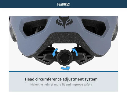 BATFOX Bike Helmet Overall Molded Mountain Road Helmet Ultralight Men Bicycle Cycling Equipment DH AM Casco Ciclismo Bicicleta