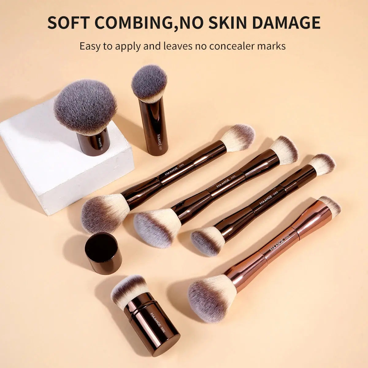 MAANGE 20pcs/set Pro Makeup Brushes Double Reseller