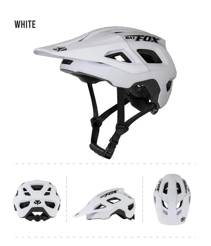 BATFOX Bike Helmet Overall Molded Mountain Road Helmet Ultralight Men Bicycle Cycling Equipment DH AM Casco Ciclismo Bicicleta