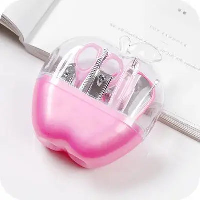 8pcs Apple Shape Nail Manicure Set Pedicure Tools Reseller