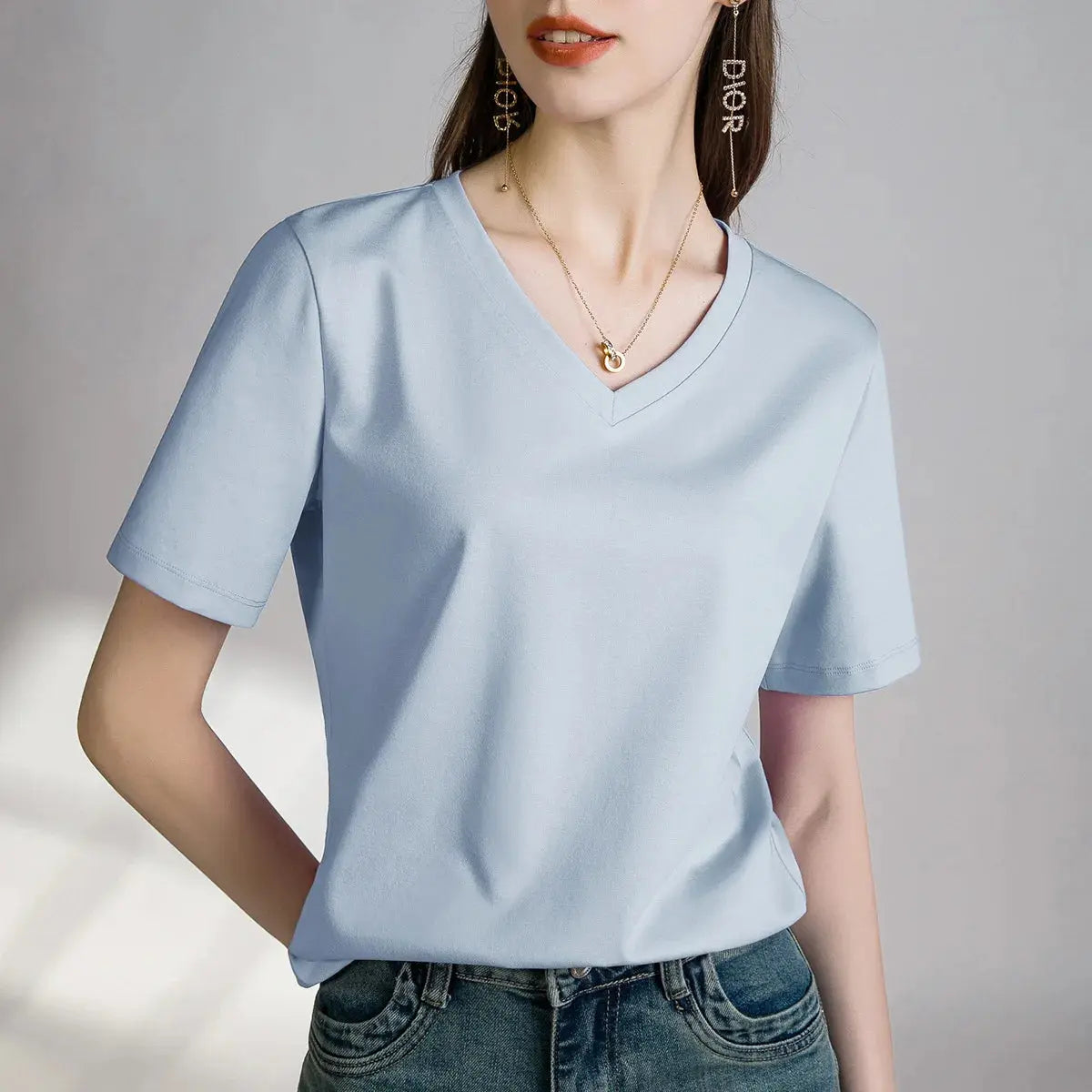 80 Pieces Liquid Ammonia Silk Cotton White Short Reseller