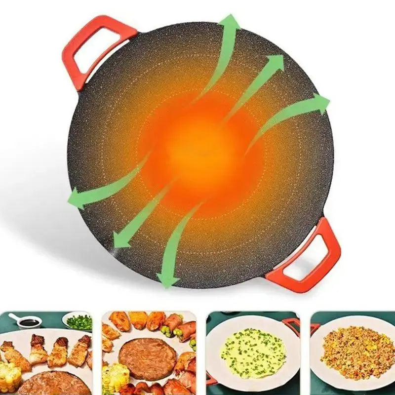 28CM Non-Stick Electric Indoor Grill Pan Household Reseller