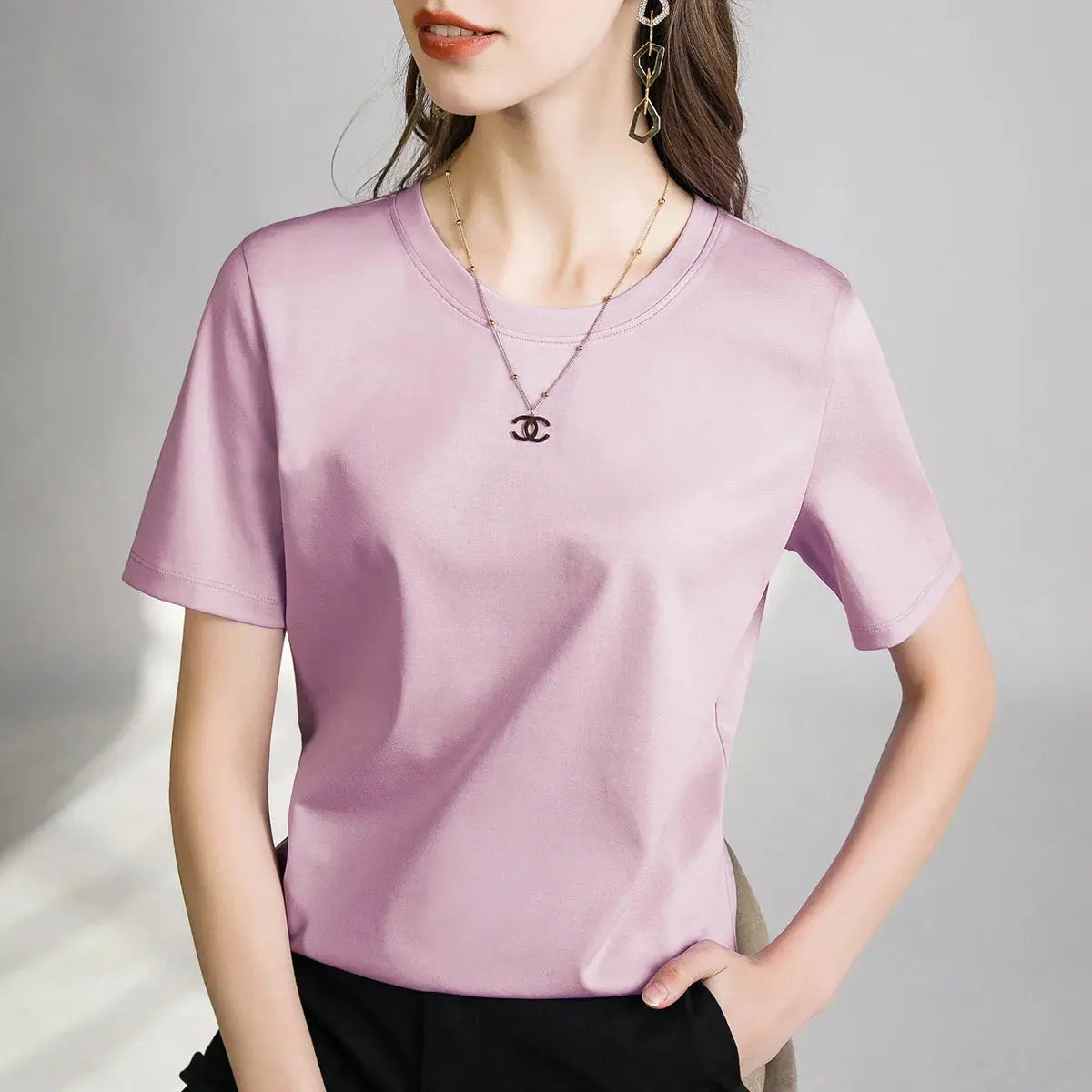 80 Pieces Liquid Ammonia Silk Cotton White Short Reseller