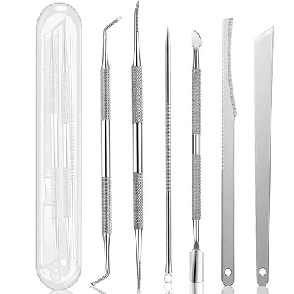 Foot Care Kit Callus Remover File Dead Skin Shaver Cuticle Pusher Pedicure Tools for Hard Tough Skin Beauty Health