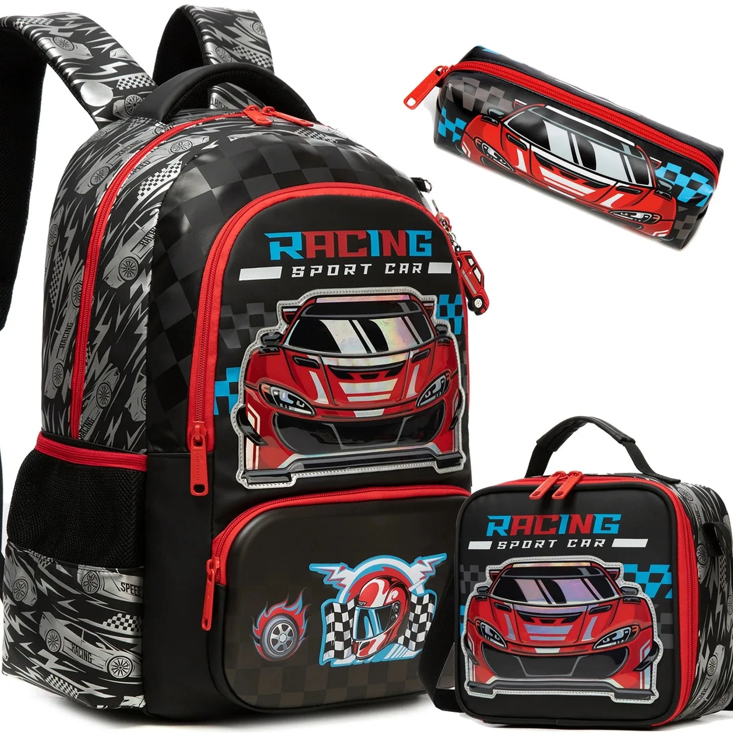 Kids Backpack for Girls Cute School Bag Set with Insulated Lunch Tote Back to School Bookbag Perfect Gift for Elementary Student