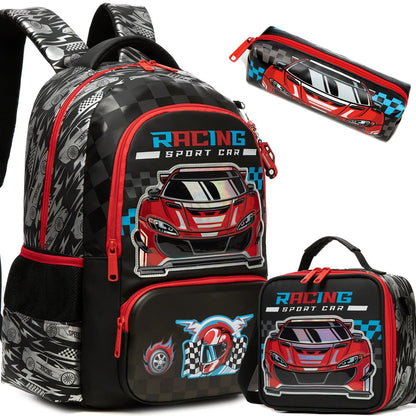 Kids Backpack for Girls Cute School Bag Set with Insulated Lunch Tote Back to School Bookbag Perfect Gift for Elementary Student