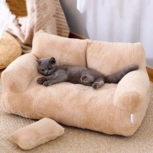 Luxury Cat Bed Sofa Winter Warm Cat Nest Pet Bed Reseller