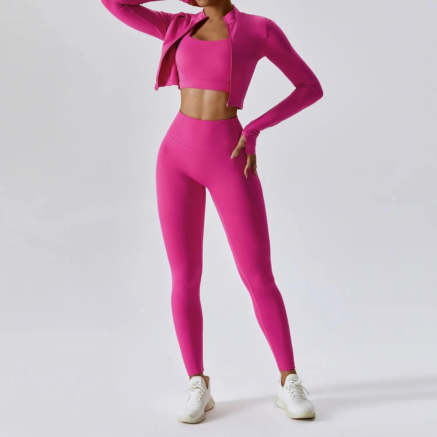 3PCS Yoga Set Women Workout Sets Sportswear Reseller
