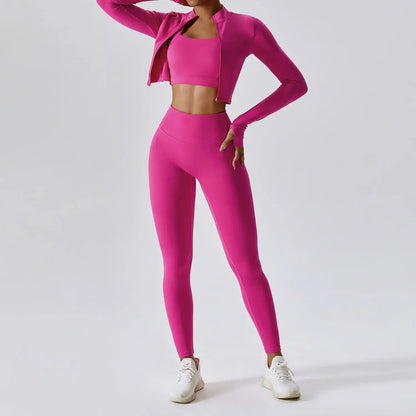 3PCS Yoga Set Women Workout Sets Sportswear Reseller