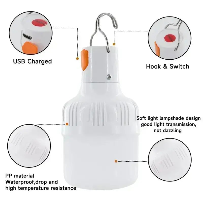 60W Emergency Light Outdoor Camping Supplies Reseller