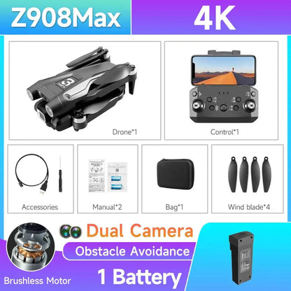 Z908 MAX Mini Drone 4k Professional Camera RC Reseller