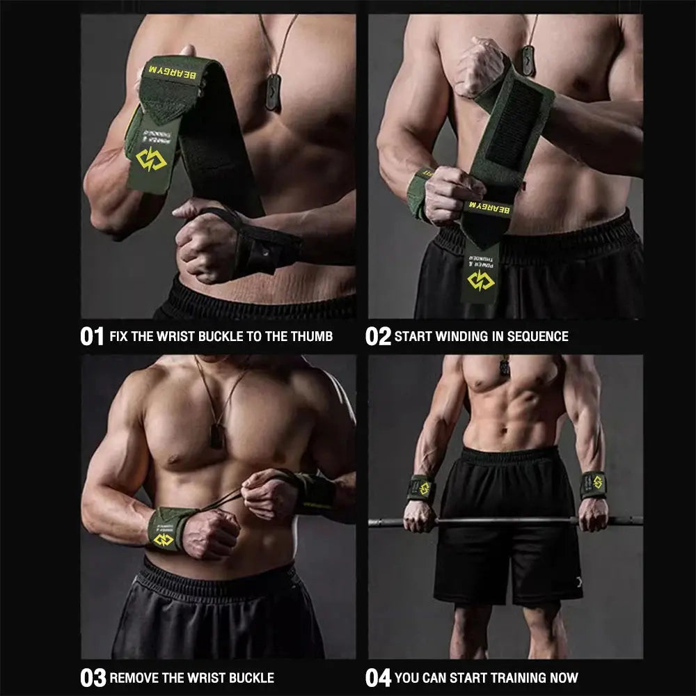 1 Pair Elastic Breathable Wrist Support Adjustable Reseller