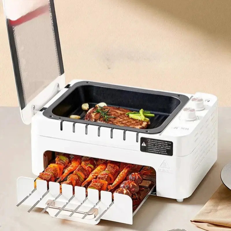 Automatic Rotating BBQ Grill, MultiFunction Skewer Reseller