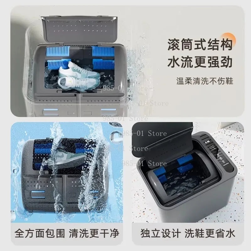 Automatic Shoe Brush Machine Roller Type Household Shoe Washing Artifact Small Sock Washing Machine