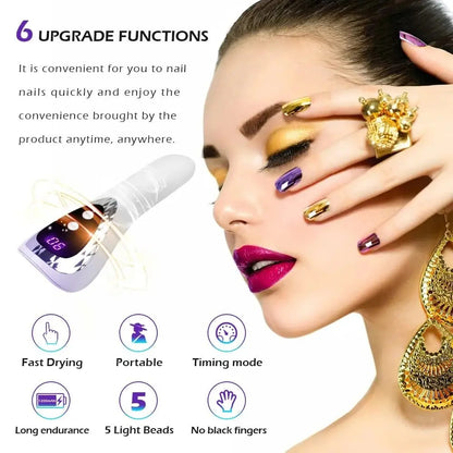 LINMANDA Handheld UV LED Nail Lamp USB Rechargeable Reseller