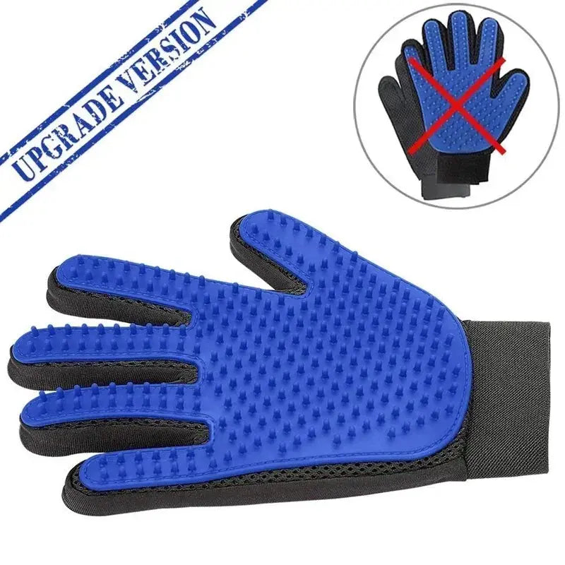 Silicone Pet Grooming Gloves Cats Hair Brush Reseller