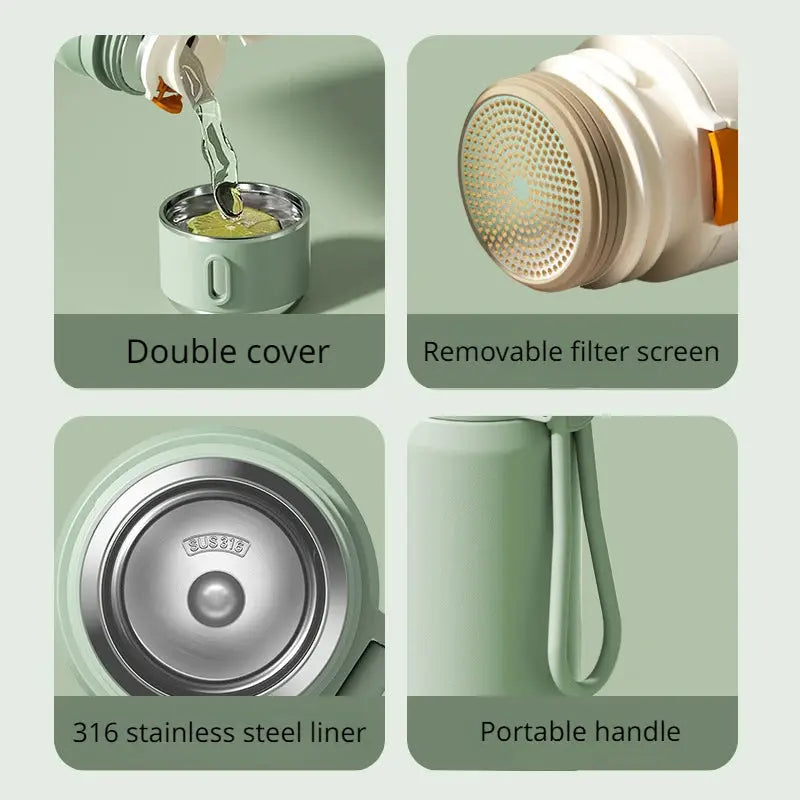 Smart 316 Stainless Steel Thermos Cup Temperature Reseller