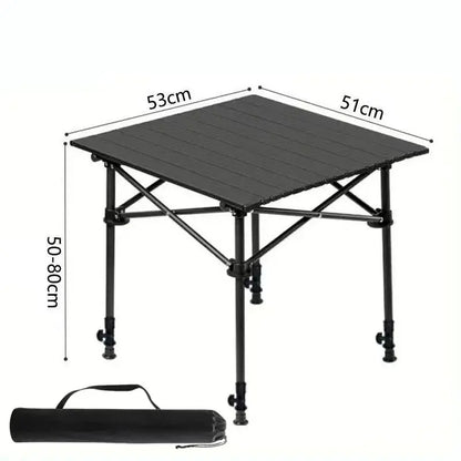 Adjustable Height Camping Table All-terrain Outdoor Reseller