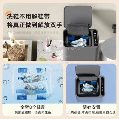 Automatic Shoe Brush Machine Roller Type Household Shoe Washing Artifact Small Sock Washing Machine