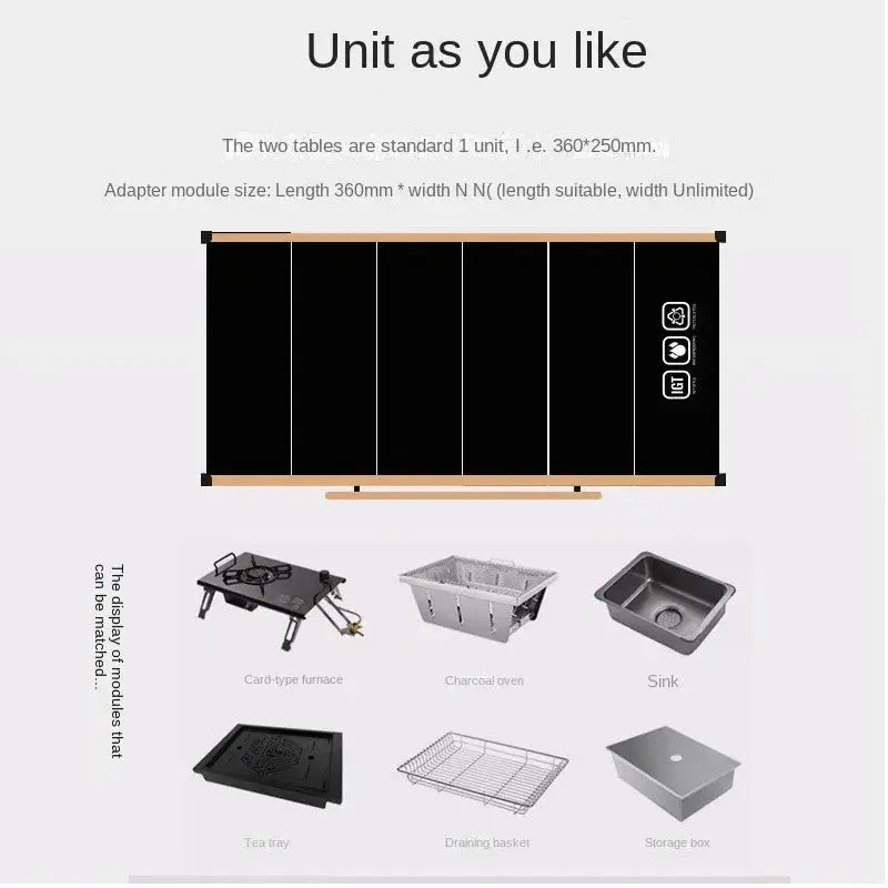 Multifunctional Elevating IGT Table Module Outdoor Reseller