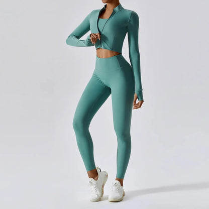 3PCS Yoga Set Women Workout Sets Sportswear Reseller