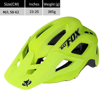 BATFOX Bike Helmet Overall Molded Mountain Road Helmet Ultralight Men Bicycle Cycling Equipment DH AM Casco Ciclismo Bicicleta