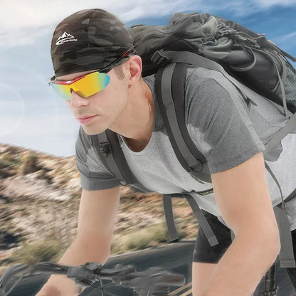 Cycling Cap Quick Dry Anti-UV Sports Hat Cooling Skull Cap Helmet Liner Sweat Cap for Outdoor Bike MTB Running Hat For Men Women