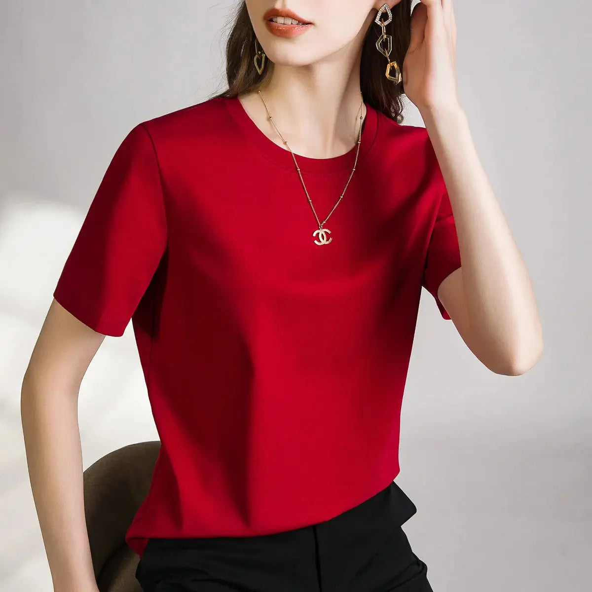 80 Pieces Liquid Ammonia Silk Cotton White Short Reseller